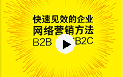 《快速见效的企业网络营销方法 B2B 大宗B2C》音频版本之序言（完整）